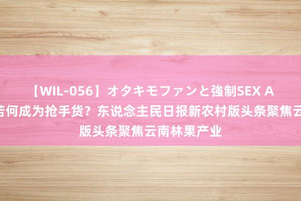 【WIL-056】オタキモファンと強制SEX AYA 舶来果若何成为抢手货？东说念主民日报新农村版头条聚焦云南林果产业